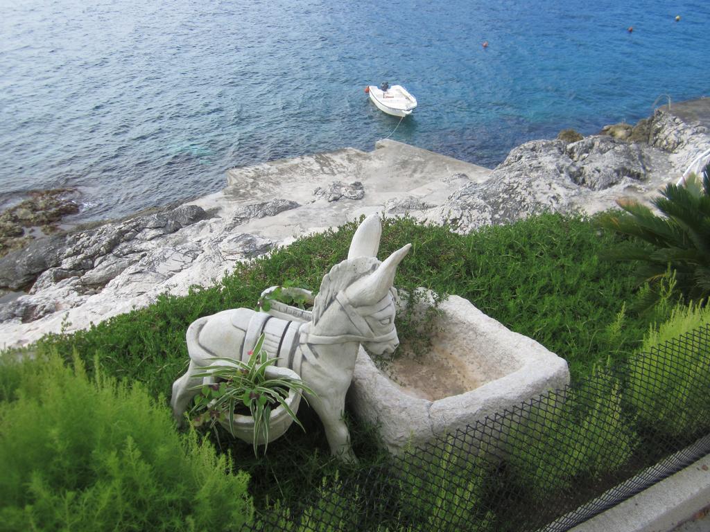 Superb Beachfront Luxury Seaview With Private Beach Milna  Bagian luar foto